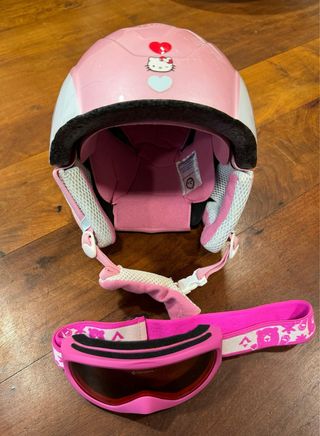 casco esqui infantil 