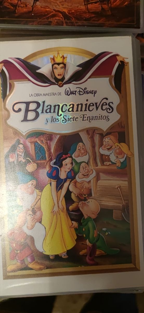Blancanieves VHS disney