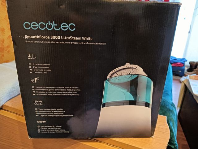 Plancha vertical Cecotec