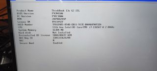 Ordenador placa base Lenovo thinkbook i7