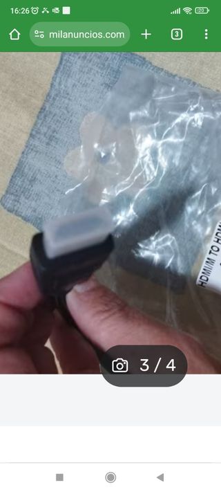 Adaptador HDMI/M a  HDMI/2F nuevo