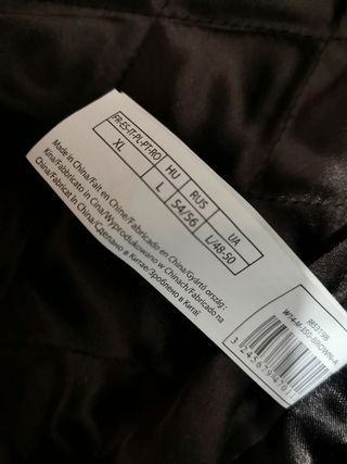 Cazadora piel hombre talla XL nueva 