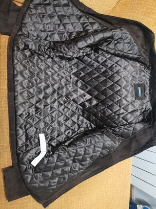 Cazadora piel hombre talla XL nueva 