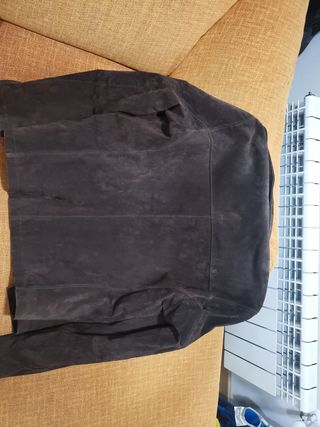 Cazadora piel hombre talla XL nueva 