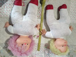 Coppia di bambole di pezza