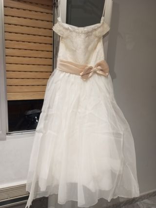 Traje de comunión de niña