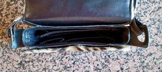 BOLSO DE PIEL FORRADA PELAJE DISEÑO