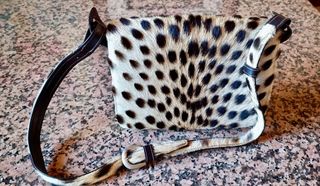 BOLSO DE PIEL FORRADA PELAJE DISEÑO