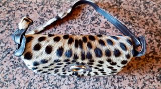 BOLSO DE PIEL FORRADA PELAJE DISEÑO