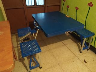 ESTUPENDA MESA DE PICNIC..