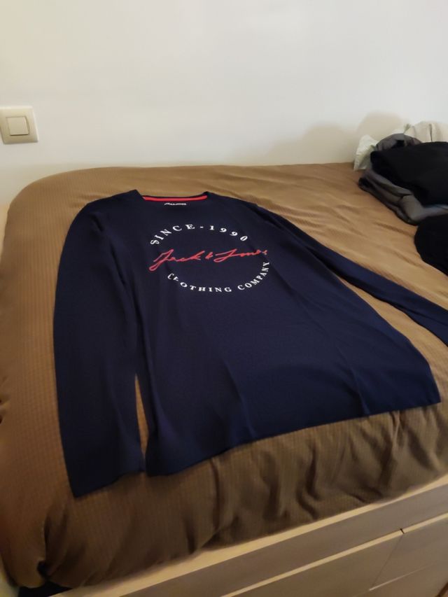 Camiseta manga larga Jack&Jones talla S