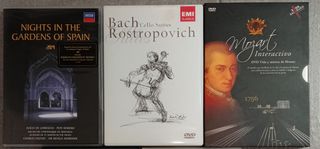 DVD'S MÚSICA CLÁSICA