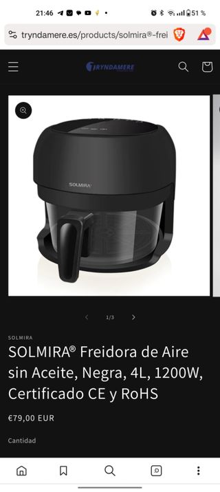 Freidora de aire