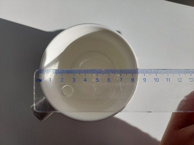 Juego 2 tazas de porcelana