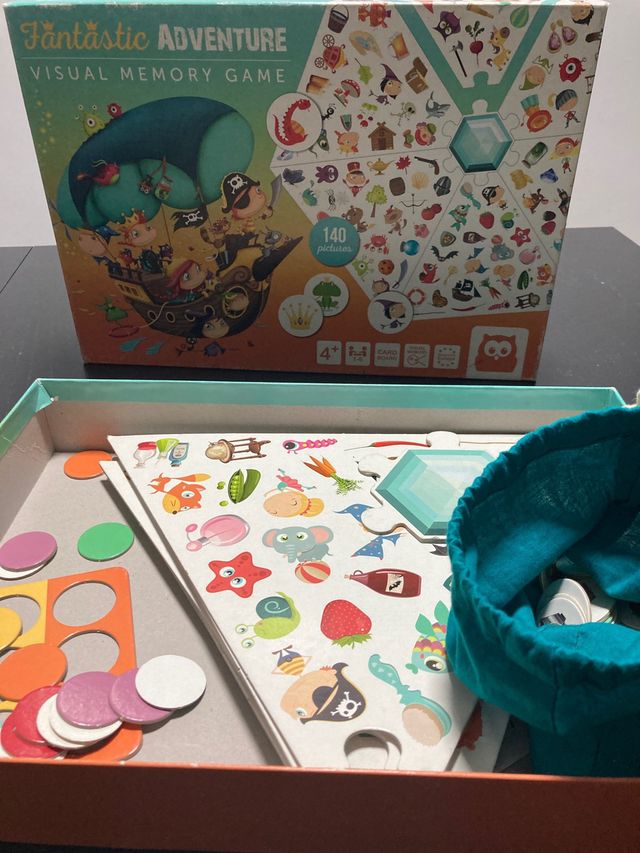 fantastic adventure juego de memoria Eureka