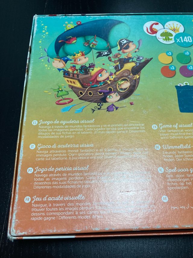 fantastic adventure juego de memoria Eureka