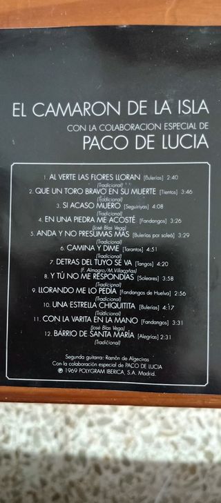 2 CD De Camarón de la Isla