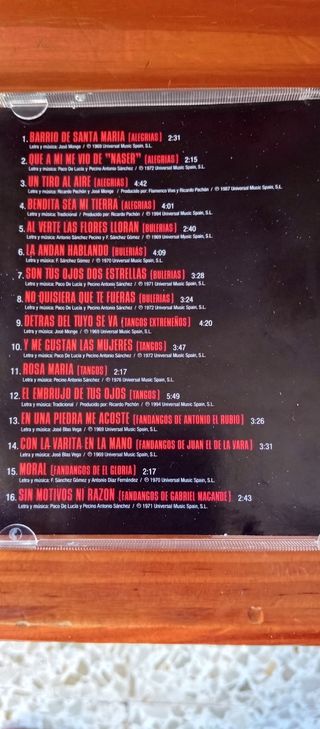 2 CD De Camarón de la Isla