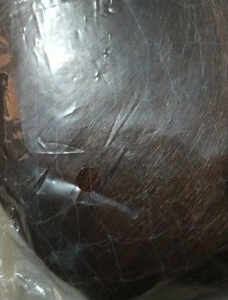 DISFRAZ PELUCA CABARET CASTAÑO ADULTO. NUEVO