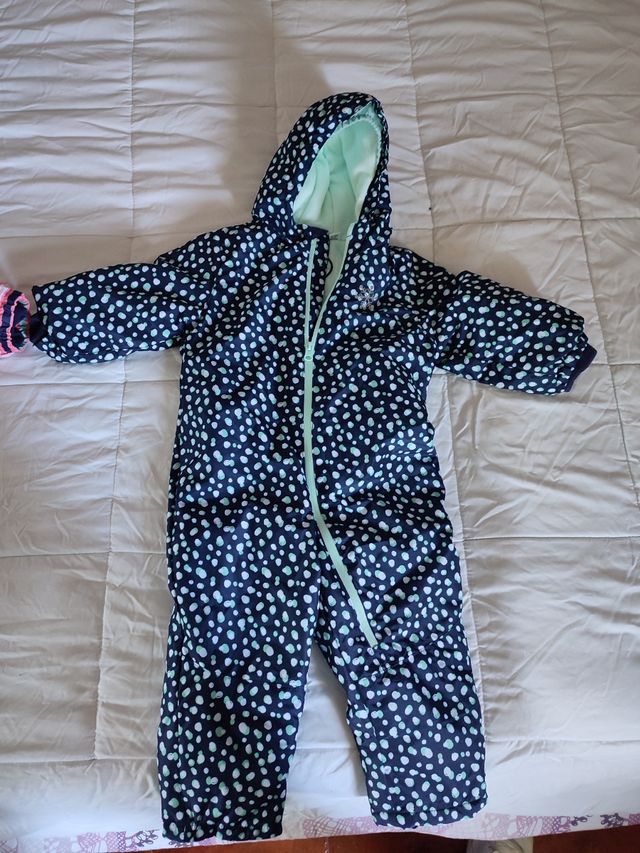 2 Monos nieve , ropa nieve invierno niños