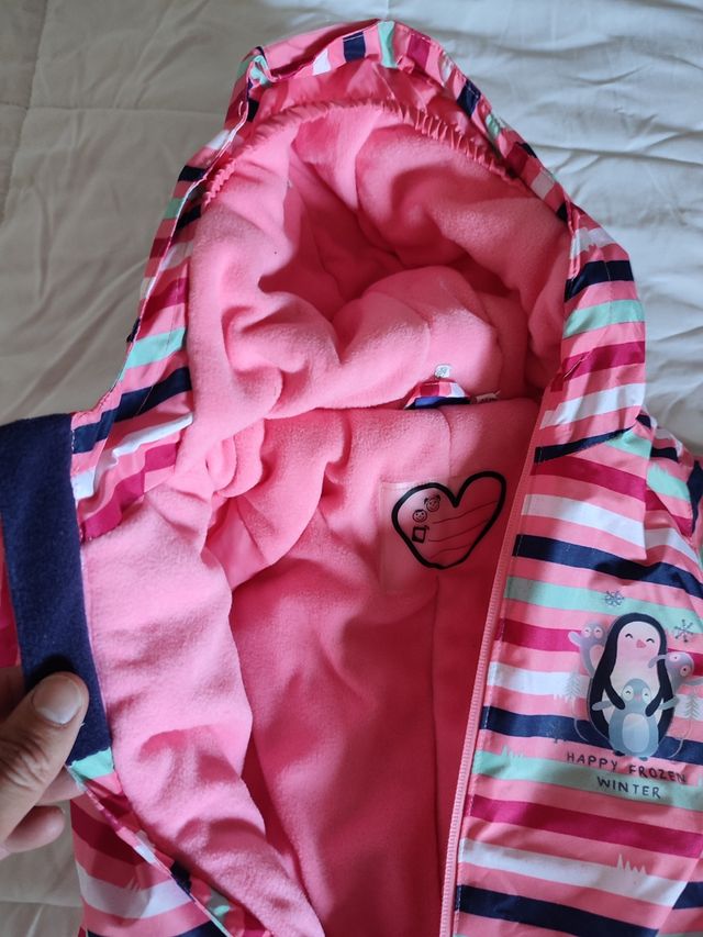 2 Monos nieve , ropa nieve invierno niños