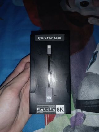 Adaptador Usb-C a Displayport 1.4