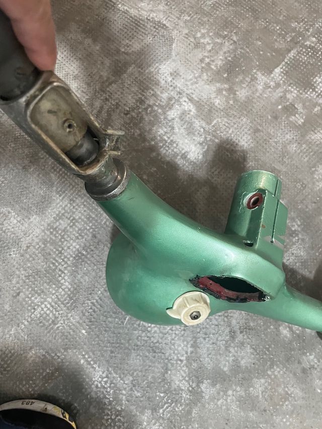 manillar VESPA faro bajo y manillar tubo