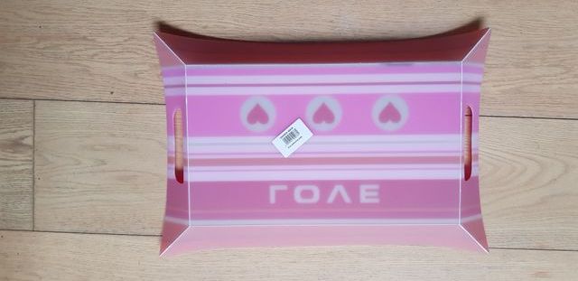 Vassoio resina nuovo Love e cuori