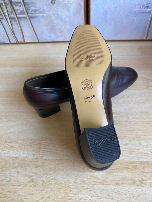 Zapatos PIEL Marca Coimbra SIN ESTRENAR