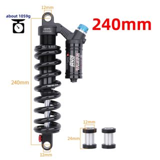 Amortiguador muelle 240 mm DNM modelo RCP2S