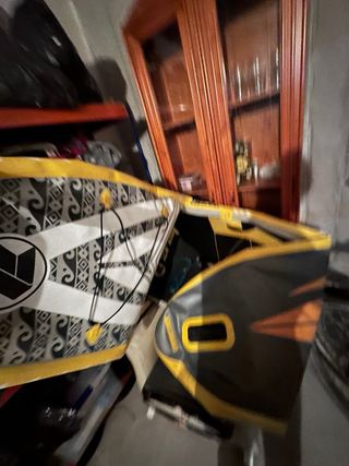 Tabla paddle surf con perdida de aire