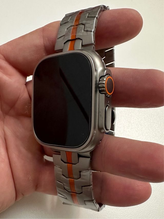 cinturino in acciaio apple watch ultra