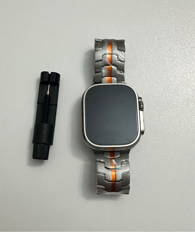 cinturino in acciaio apple watch ultra