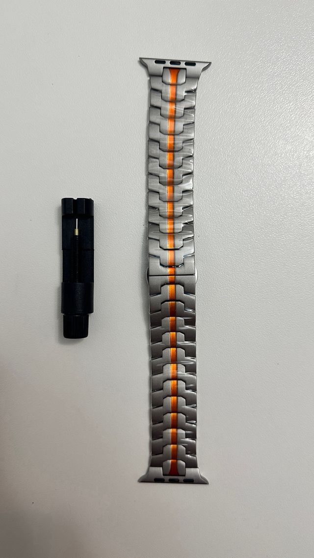 cinturino in acciaio apple watch ultra