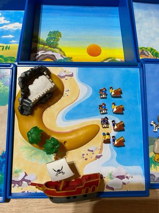 4 cofres de playmobil