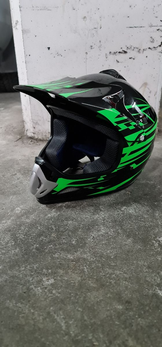 Casco moto croos