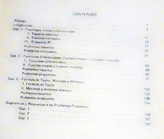 PROBLEMAS DE ANÁLISIS MATEMÁTICO.