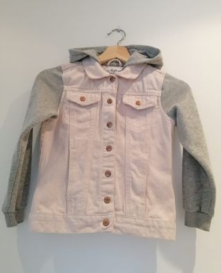 Chaqueta tejana niña