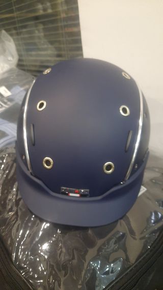 CASCO CAS CO MASTER 6 CUERO AZUL