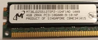 RAM DDR3 12 GB (3 x 4gb)