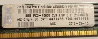 RAM DDR3 12 GB (3 x 4gb)