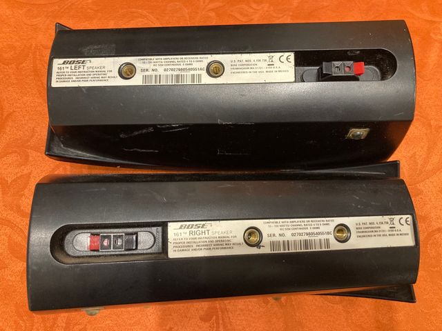 pareja de altavoces Bose 161