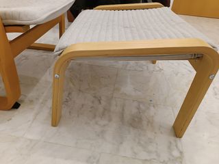 x2/x2: Sillón poang y reposapiés. MALGRAT DE MAR