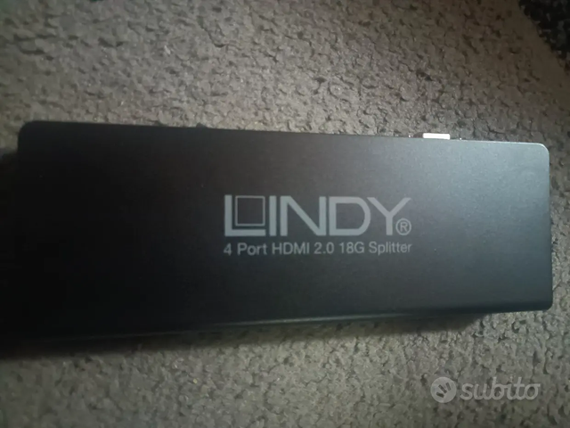 Splitter 4k 4 porte hdmi Lindy