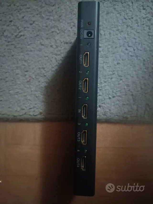 Splitter 4k 4 porte hdmi Lindy