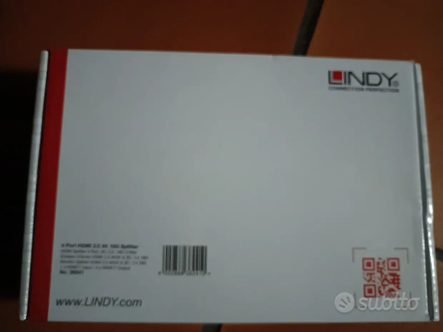 Splitter 4k 4 porte hdmi Lindy