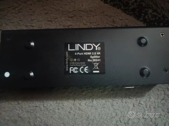 Splitter 4k 4 porte hdmi Lindy