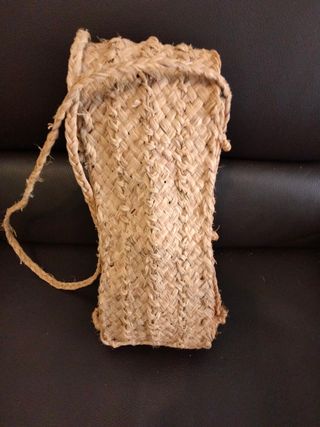 Paragüero y zamorra de esparto