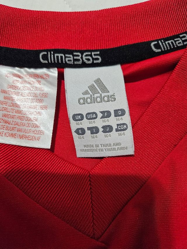 Completo calcio bambino 164 maglia adidas milan