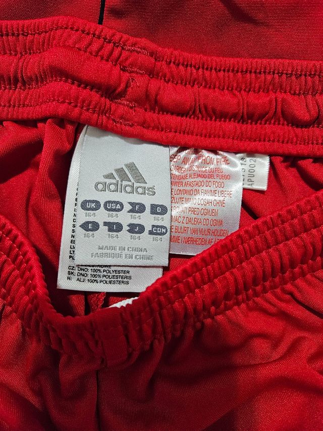 Completo calcio bambino 164 maglia adidas milan